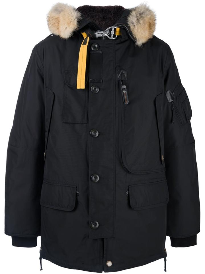 Parajumpers 'kodiak Masterpiece' Coat - Black