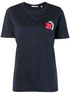 Chinti & Parker Bird Print T-shirt - Blue