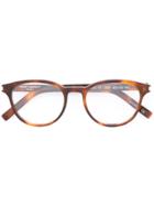 Saint Laurent Eyewear 'classic 10' Glasses - Brown