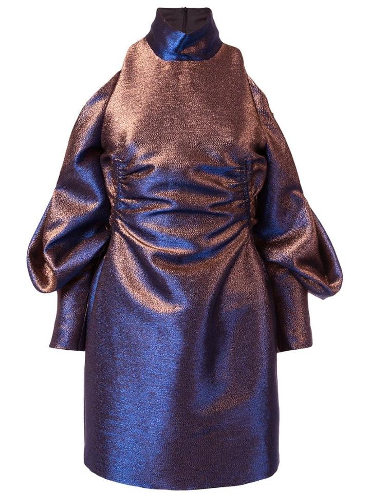 Camilla And Marc Bella Cut-out Dress - Blue