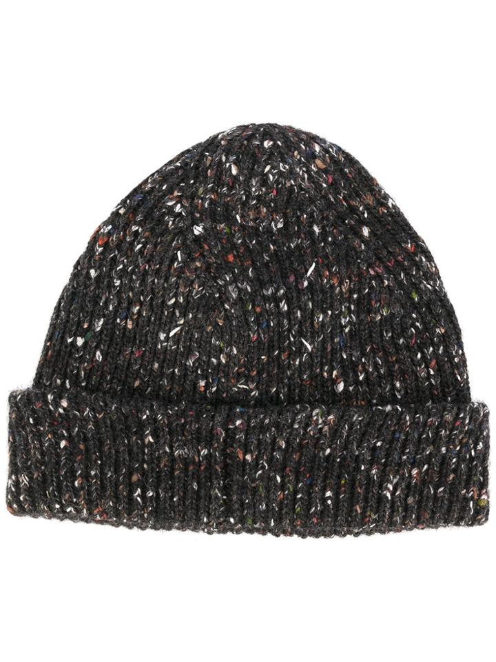 Maison Margiela Ribbed Beanie - Grey