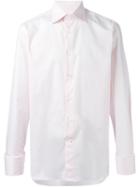 Canali Classic Shirt, Men's, Size: 40, Pink/purple, Cotton