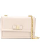 Salvatore Ferragamo Ginny Shoulder Bag - Neutrals