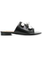 Coliac Alina Pearl Sandals - Black