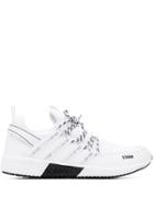 Plein Sport Runner Lace-up Sneakers - White