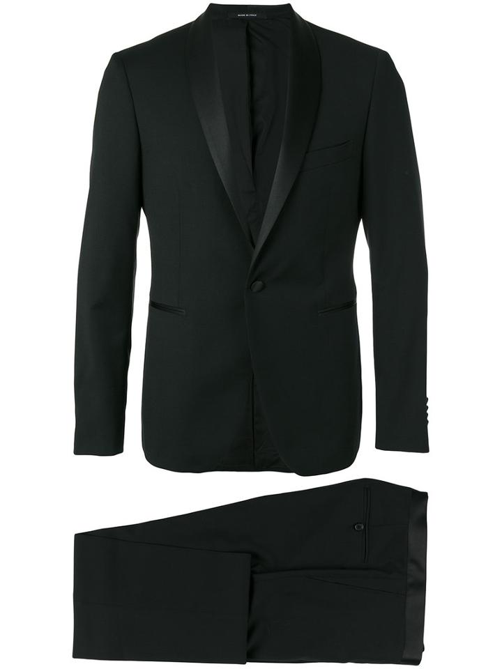 Tagliatore - Two Piece Suit - Men - Cupro/virgin Wool - 50, Black, Cupro/virgin Wool