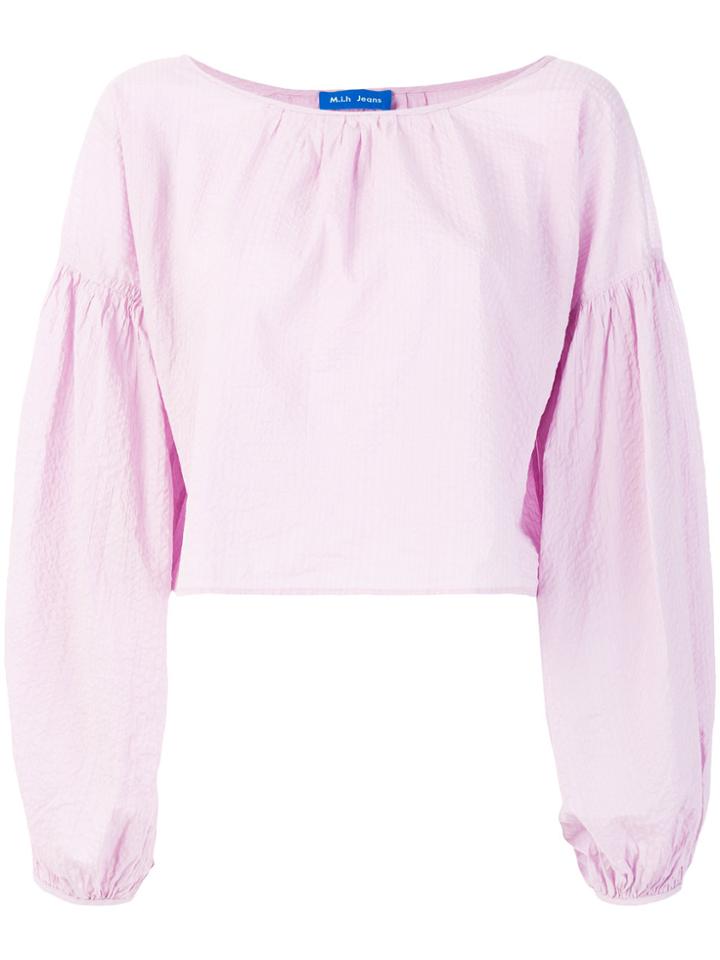 Mih Jeans Anneke Blouse - Pink & Purple