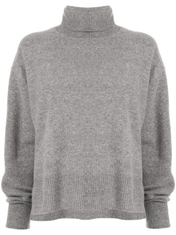 Le Ciel Bleu Oversized Jumper - Grey