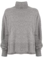 Le Ciel Bleu Oversized Jumper - Grey