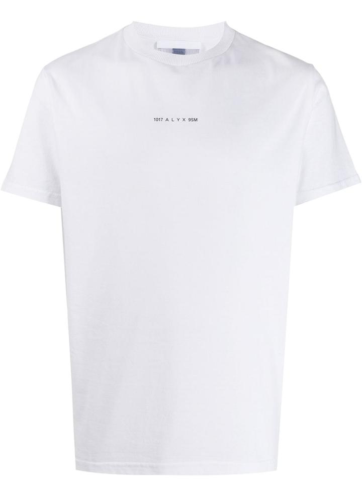 1017 Alyx 9sm Logo Printed T-shirt - White