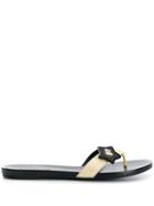 Gucci Pre-owned 2000's Star Detail Sandals - Black