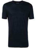 Neil Barrett Classic T-shirt, Men's, Size: Xl, Blue, Viscose
