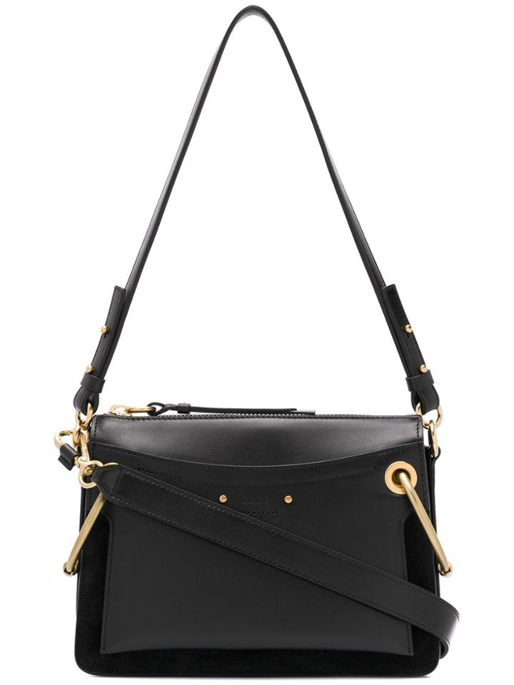 Chloé Roy Medium Shoulder Bag - Black