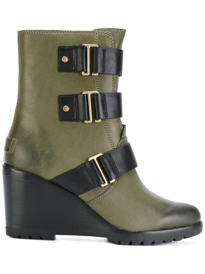 Sorel Ankle Length Boots - Green
