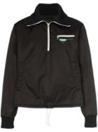 Prada Zip Neck Waterproof Jacket - Black
