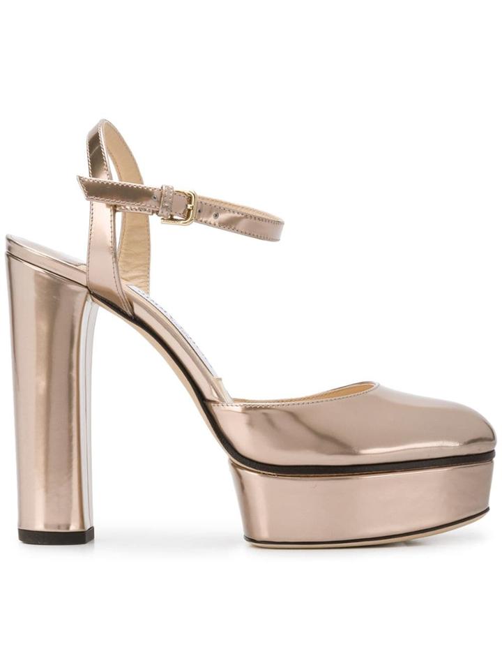 Jimmy Choo Maple 125 Pumps - Metallic