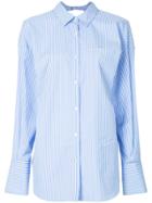 Le Ciel Bleu Striped Shirt - Blue