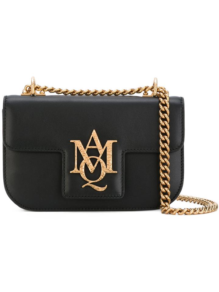 Alexander Mcqueen - Small Insignia Bag - Women - Leather - One Size, Women's, Black, Leather