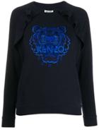 Kenzo Embroidered Logo Top - Blue