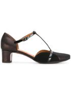 Chie Mihara T-bar Sandals - Black