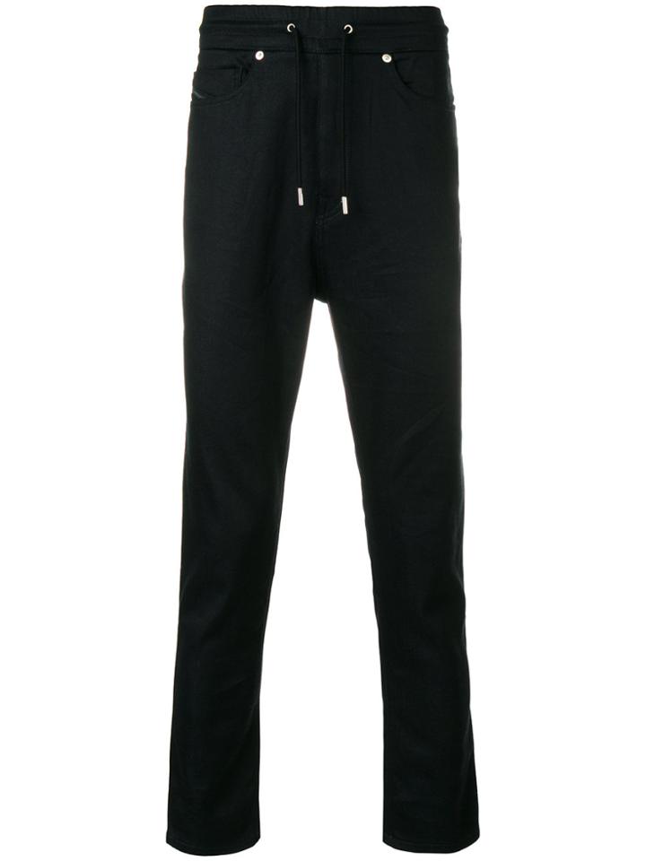 Diesel Black Gold Drawstring Regular Trousers - Blue