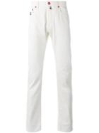 Jacob Cohen Slim-fit Jeans, Men's, Size: 31, White, Cotton/spandex/elastane