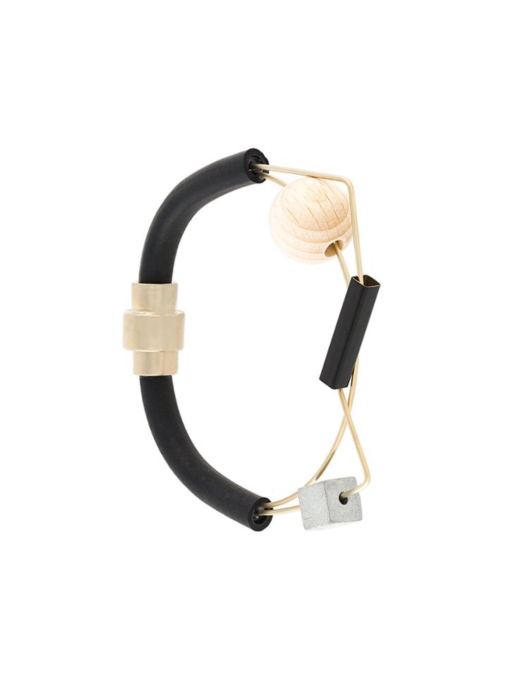 Enföld Geometric Bracelet - Black