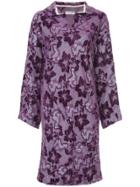 Comme Des Garçons Vintage Jacquard Patterned Dress - Pink & Purple