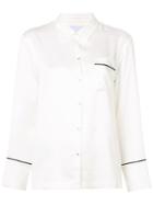 Asceno Pyjama Shirt - White