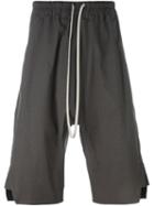 Rick Owens 'pod' Shorts, Men's, Size: 50, Grey, Cotton/spandex/elastane