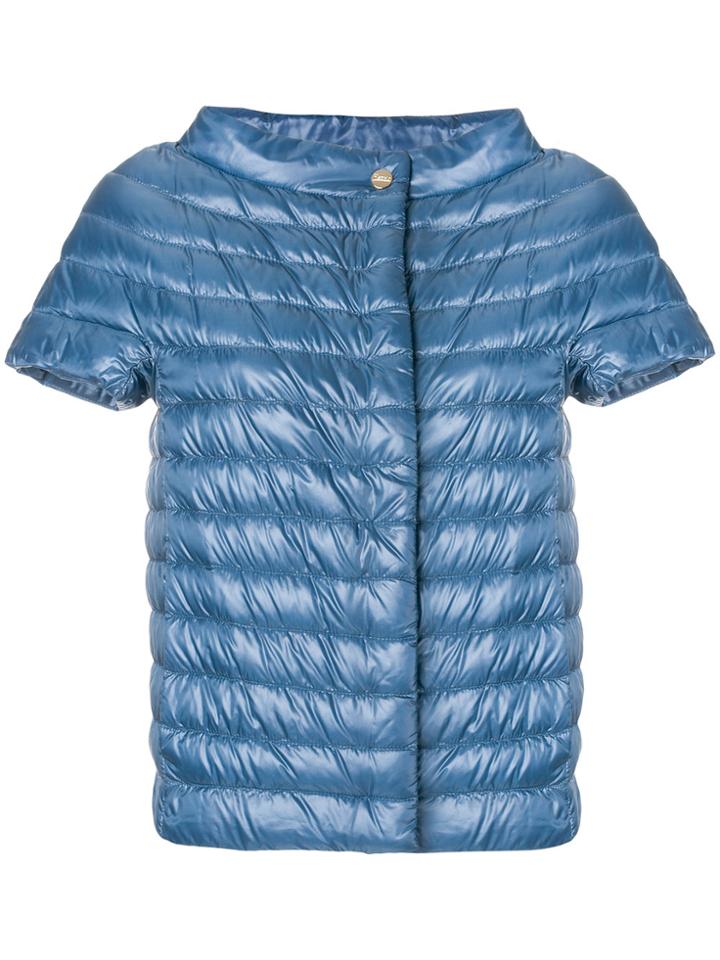 Herno Ultralight Cape Jacket - Blue
