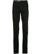 Rta Belted Skinny Jeans - Black