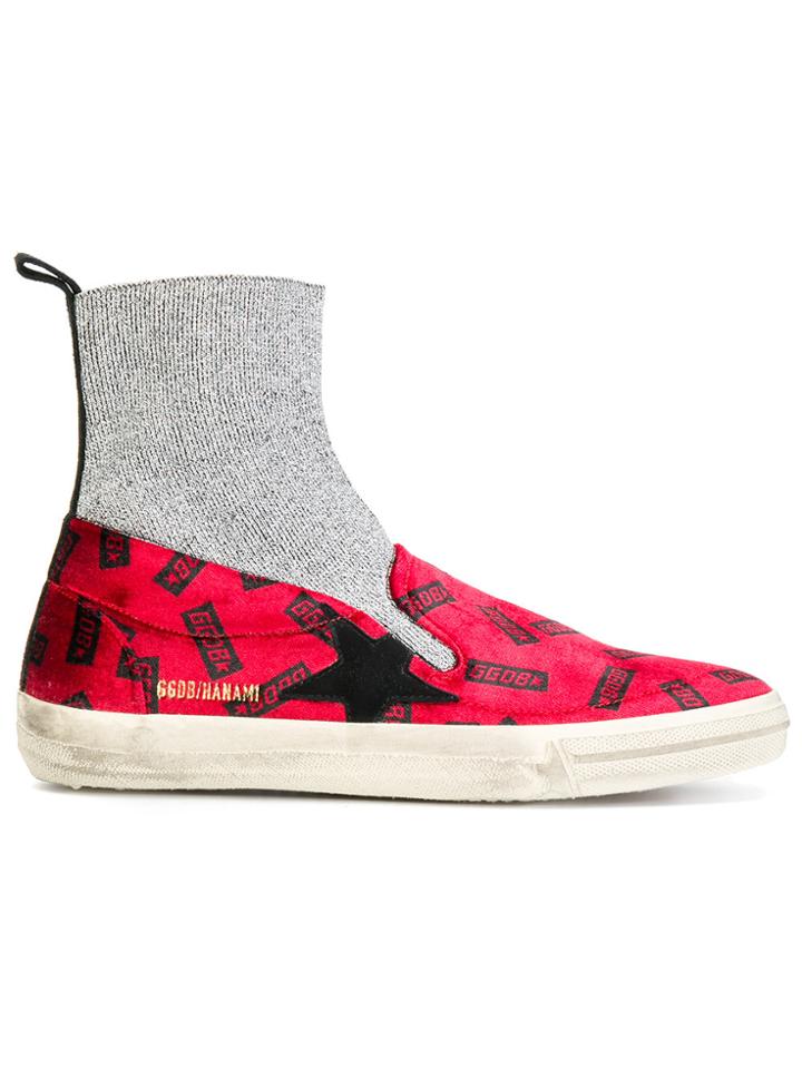 Golden Goose Deluxe Brand Hanami Sock-style Sneakers - Red