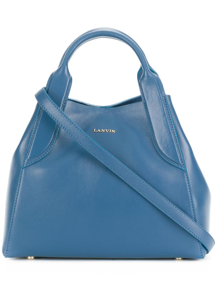 Lanvin Mini Cabas Tote - Blue