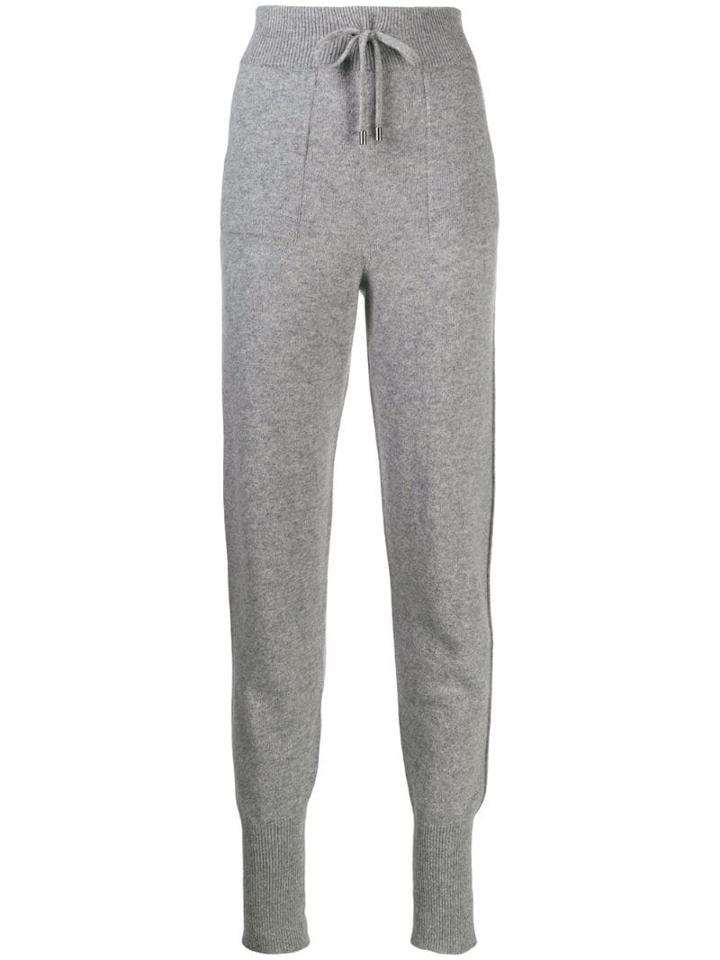 Twin-set Slim Fit Track Pants - Grey