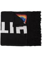 Off-white Black White Multi Thermo Wool Scarf
