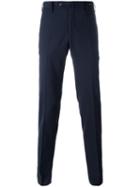 Pt01 Skinny Trousers, Men's, Size: 56, Blue, Polyester/wool/spandex/elastane