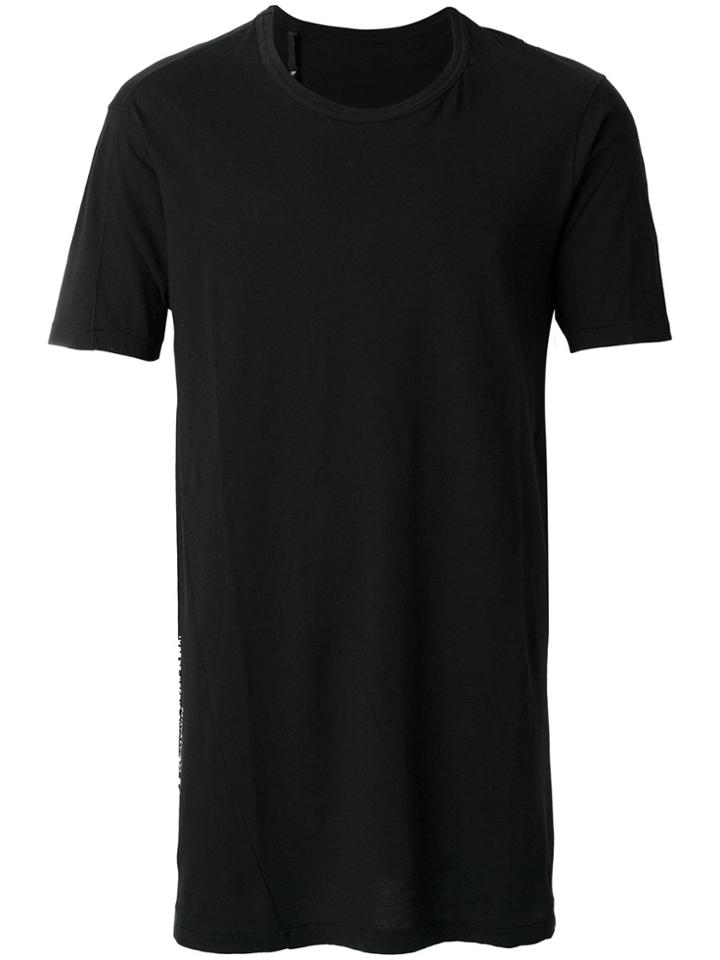 11 By Boris Bidjan Saberi Round Neck T-shirt - Black