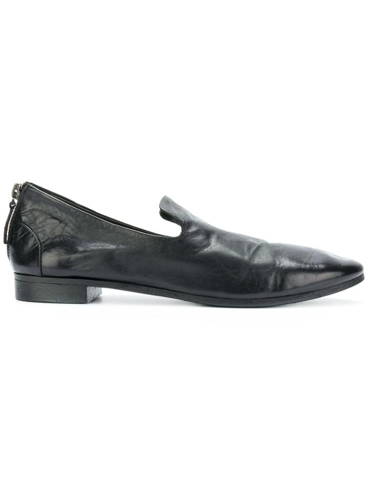Marsèll Round Toe Slippers - Black