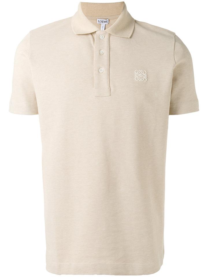 Loewe Classic Polo Shirt, Men's, Size: Xl, Nude/neutrals, Cotton/polyester