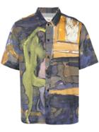 Folk Gabe Shirt - Blue