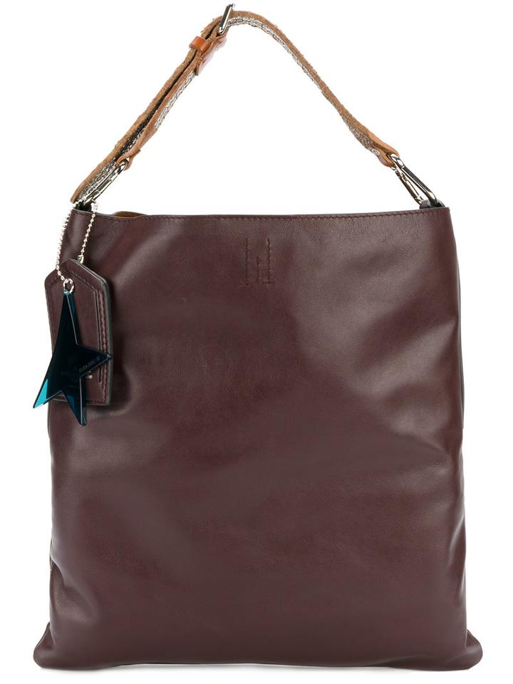 Golden Goose Deluxe Brand - Carry Over Hobo Bag - Women - Leather - One Size, Red, Leather