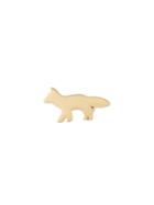 Maison Kitsuné 'fox' Brooch - Metallic