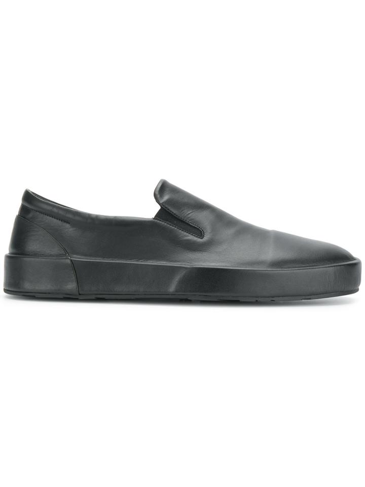 Jil Sander Slip-on Sneakers - Black