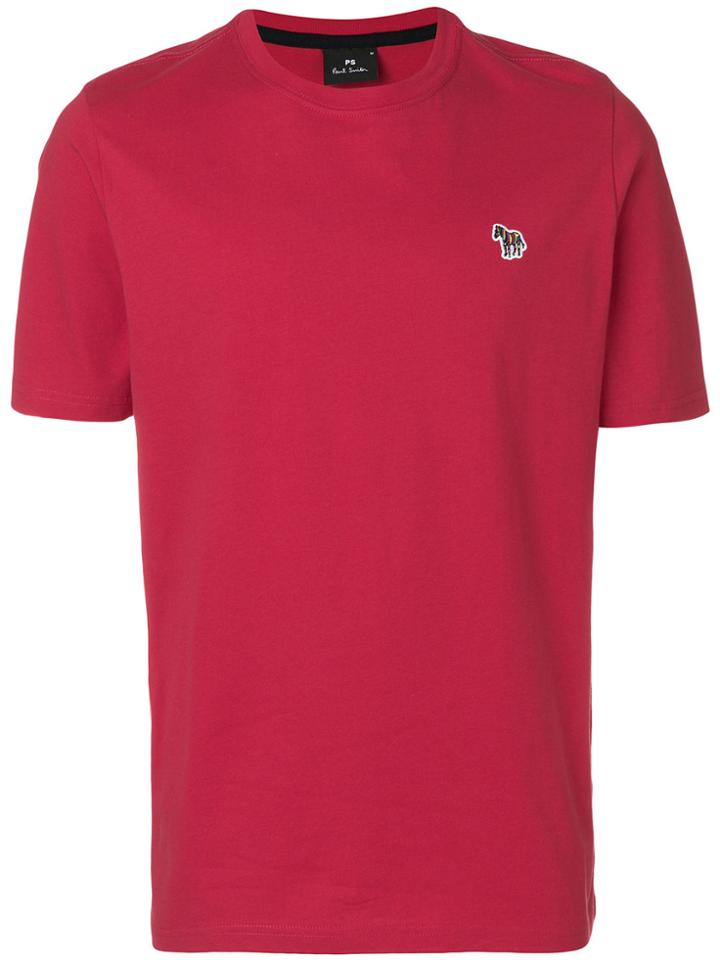 Ps By Paul Smith Zebra Logo T-shirt - Red