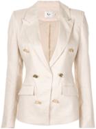 Aje Behati Double Breasted Blazer - Brown