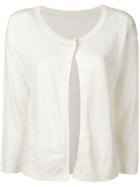 Sottomettimi Fine Knit Cardigan - White