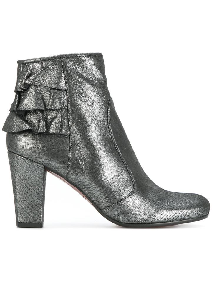 Chie Mihara Acha Ankle Boots - Metallic