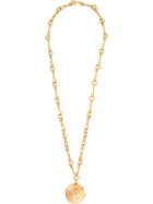 Chanel Vintage Mirror Pendant Long Necklace - Metallic