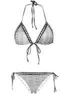 Missoni Striped Bikini - Black
